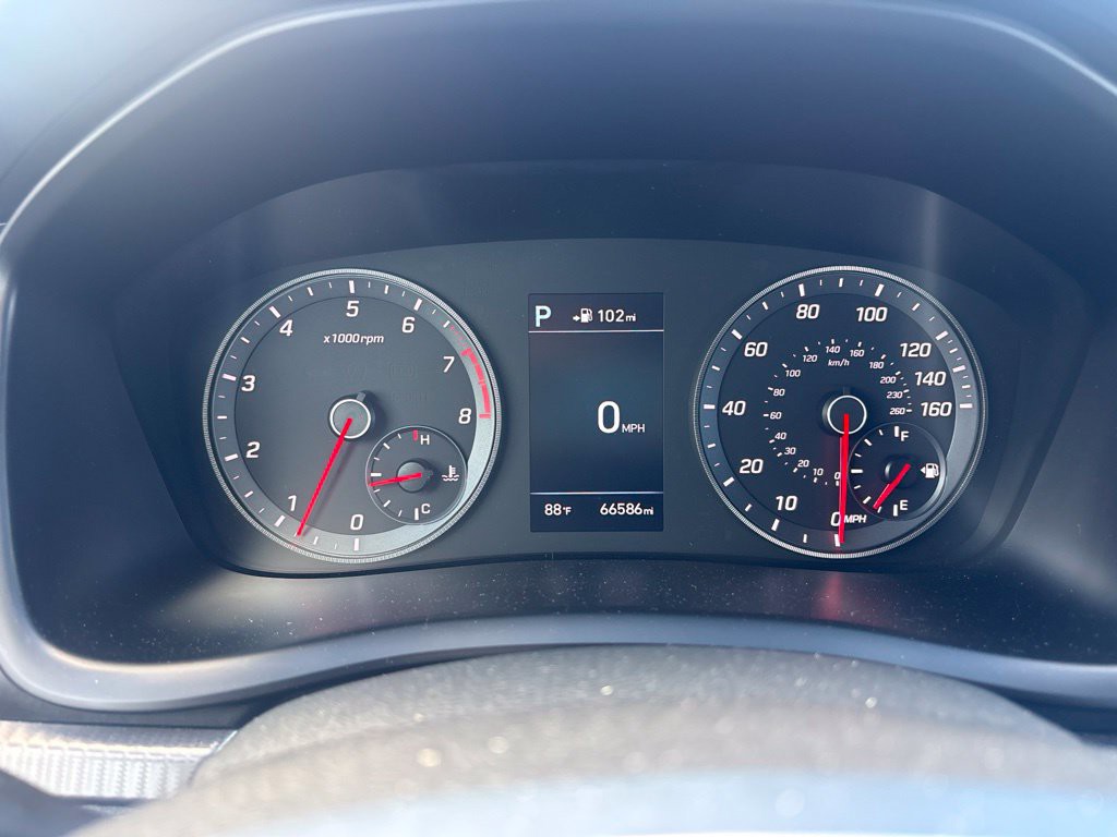 Used 2018 Blue Hyundai Limited image 24