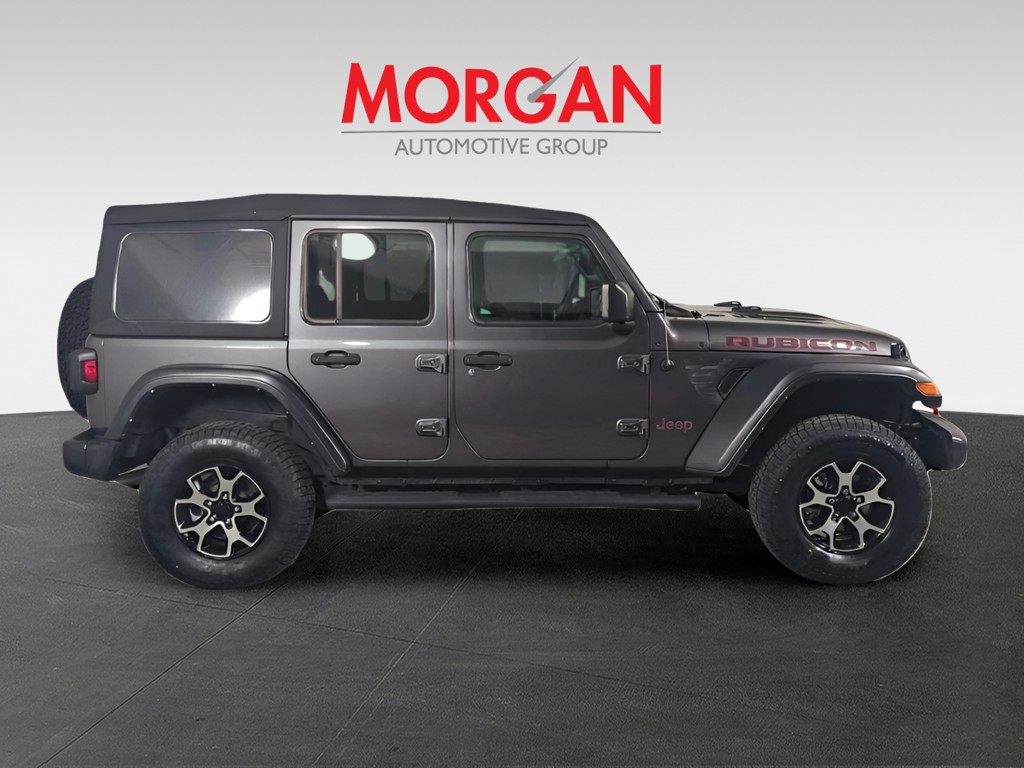 Used 2022 Gray Jeep Unlimited Rubicon image 4
