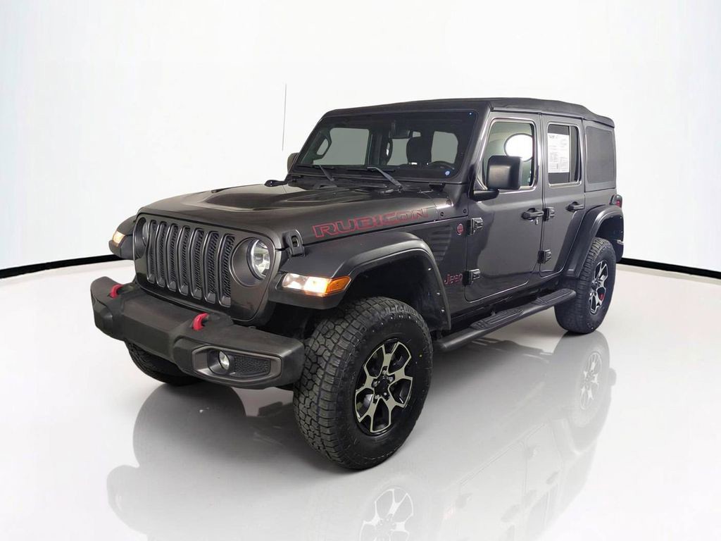 Used 2022 Gray Jeep Unlimited Rubicon image 9