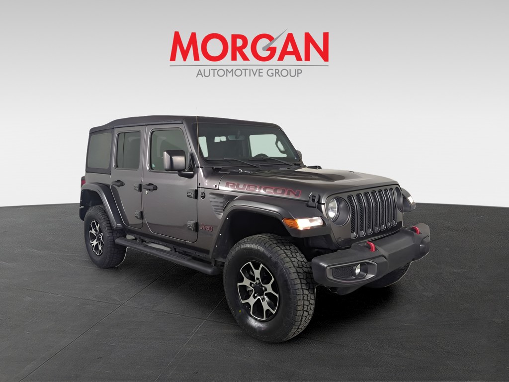 Used 2022 Gray Jeep Unlimited Rubicon image 2