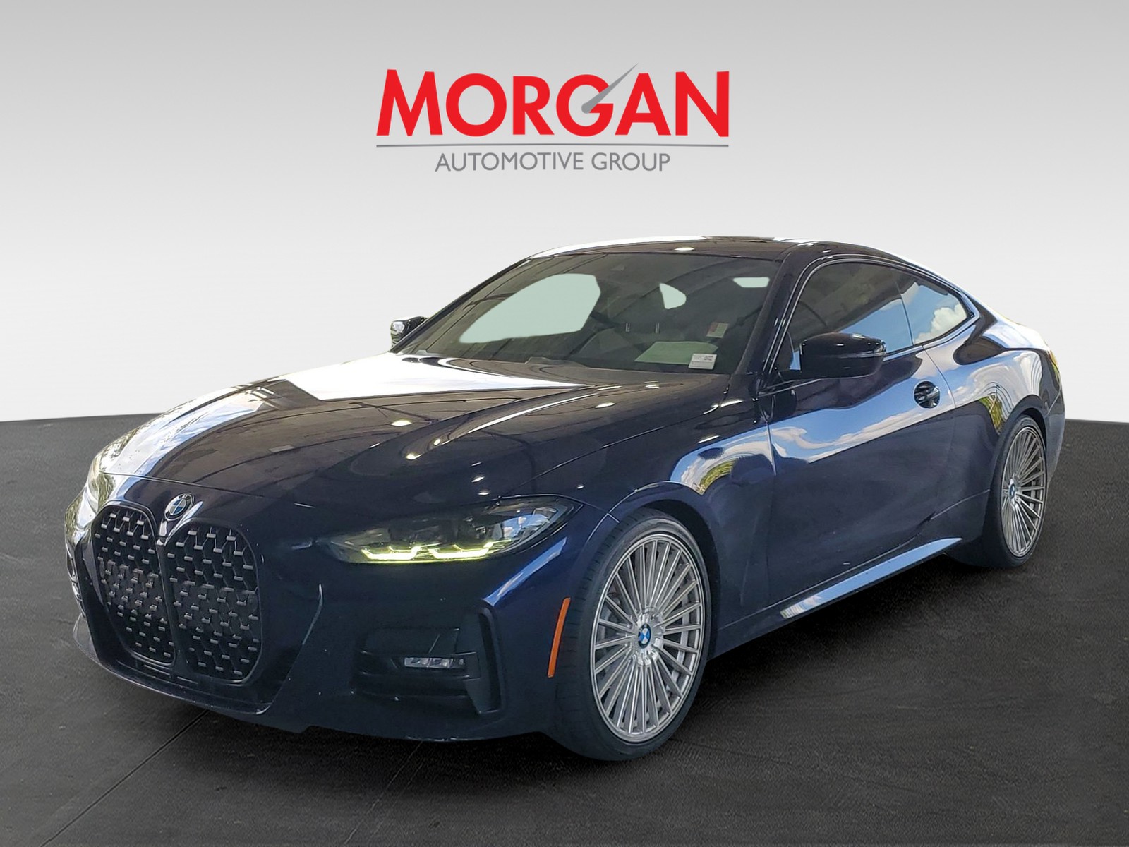Used 2022 Tanzanite Blue II Metallic BMW 430i image 4