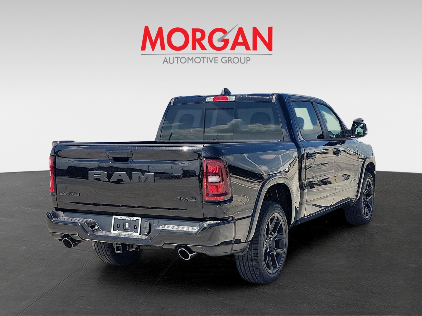 New 2026 Diamond Black Crystal Pearlcoat Ram Laramie image 2