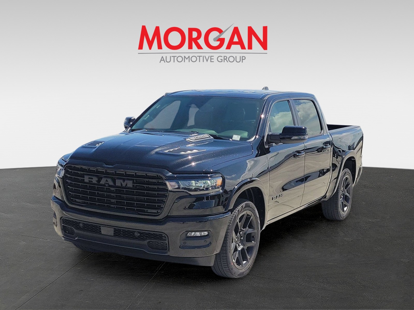 New 2026 Diamond Black Crystal Pearlcoat Ram Laramie image 4