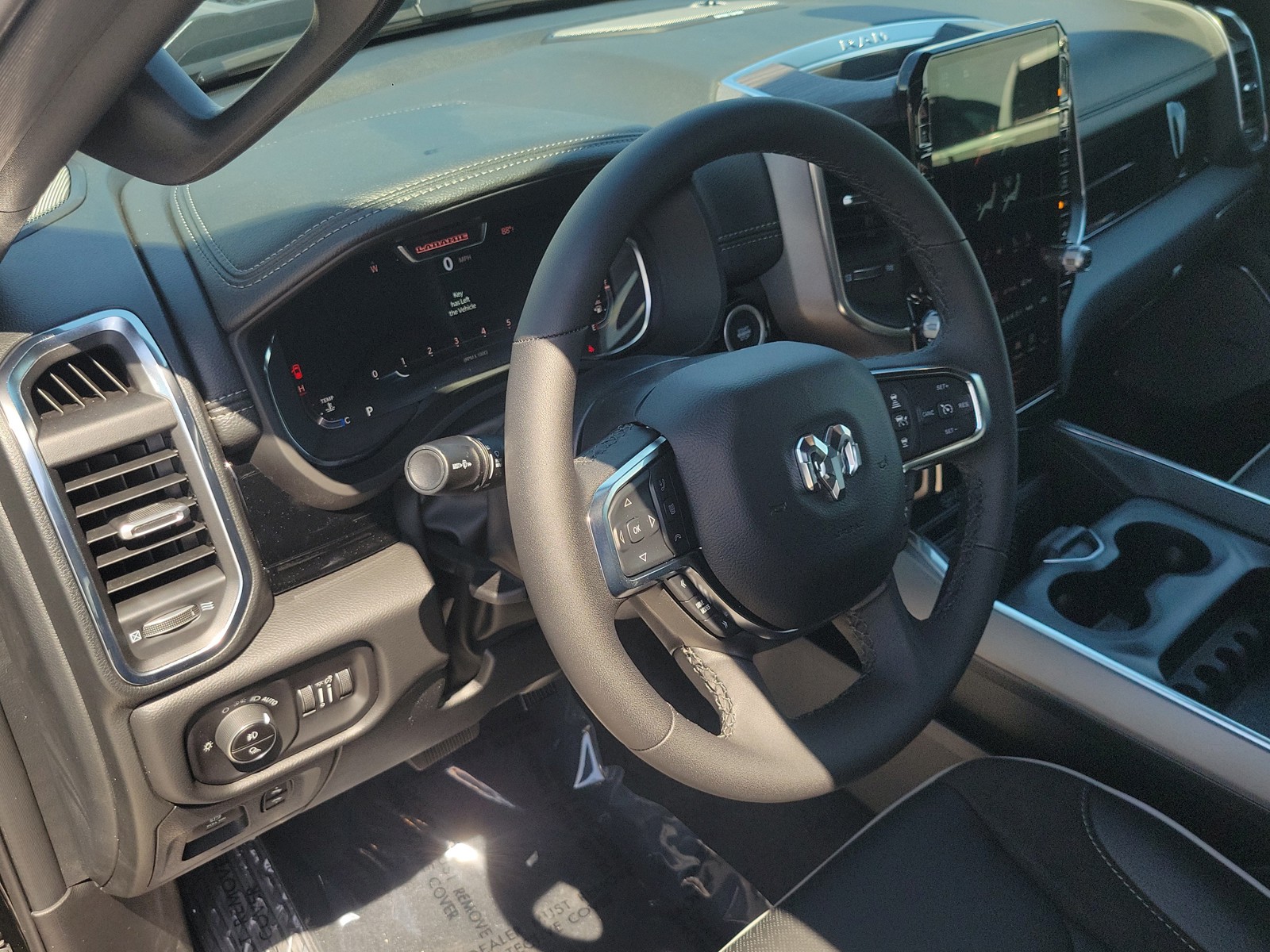 New 2026 Diamond Black Crystal Pearlcoat Ram Laramie image 16