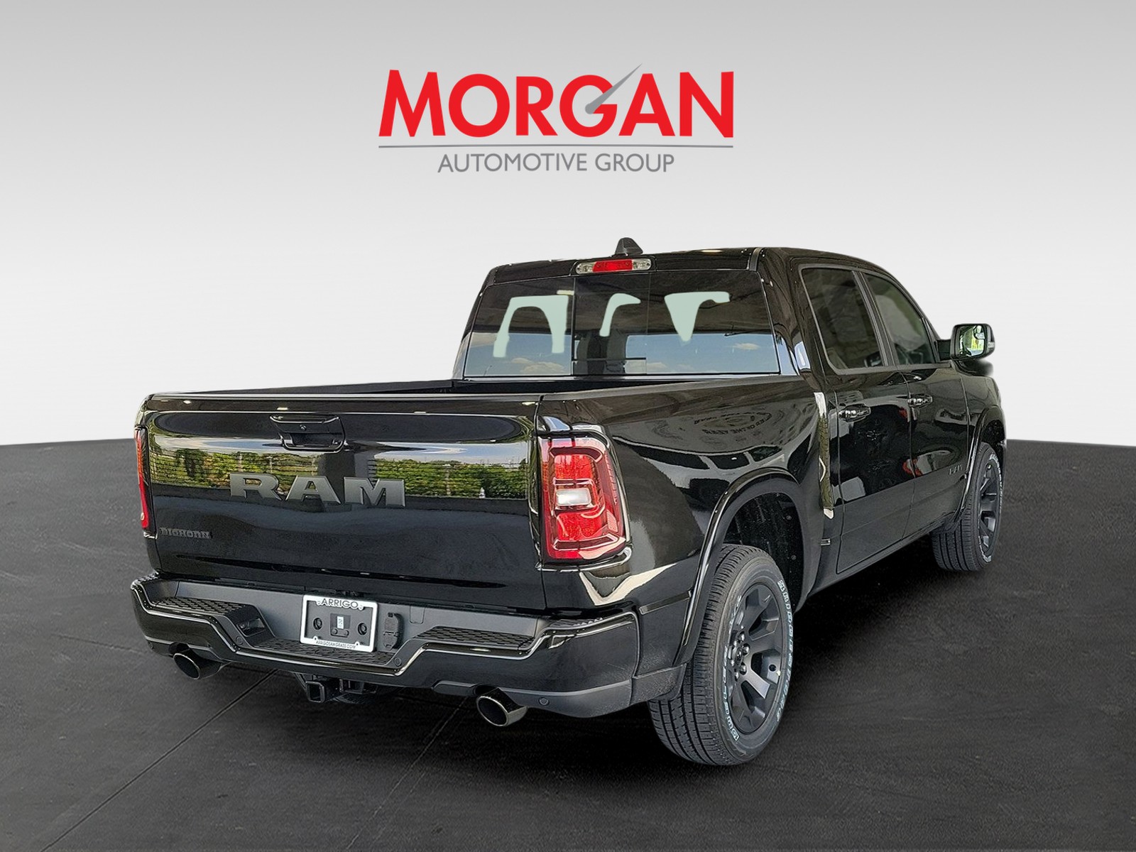 New 2026 Diamond Black Crystal Pearlcoat Ram Big Horn image 2