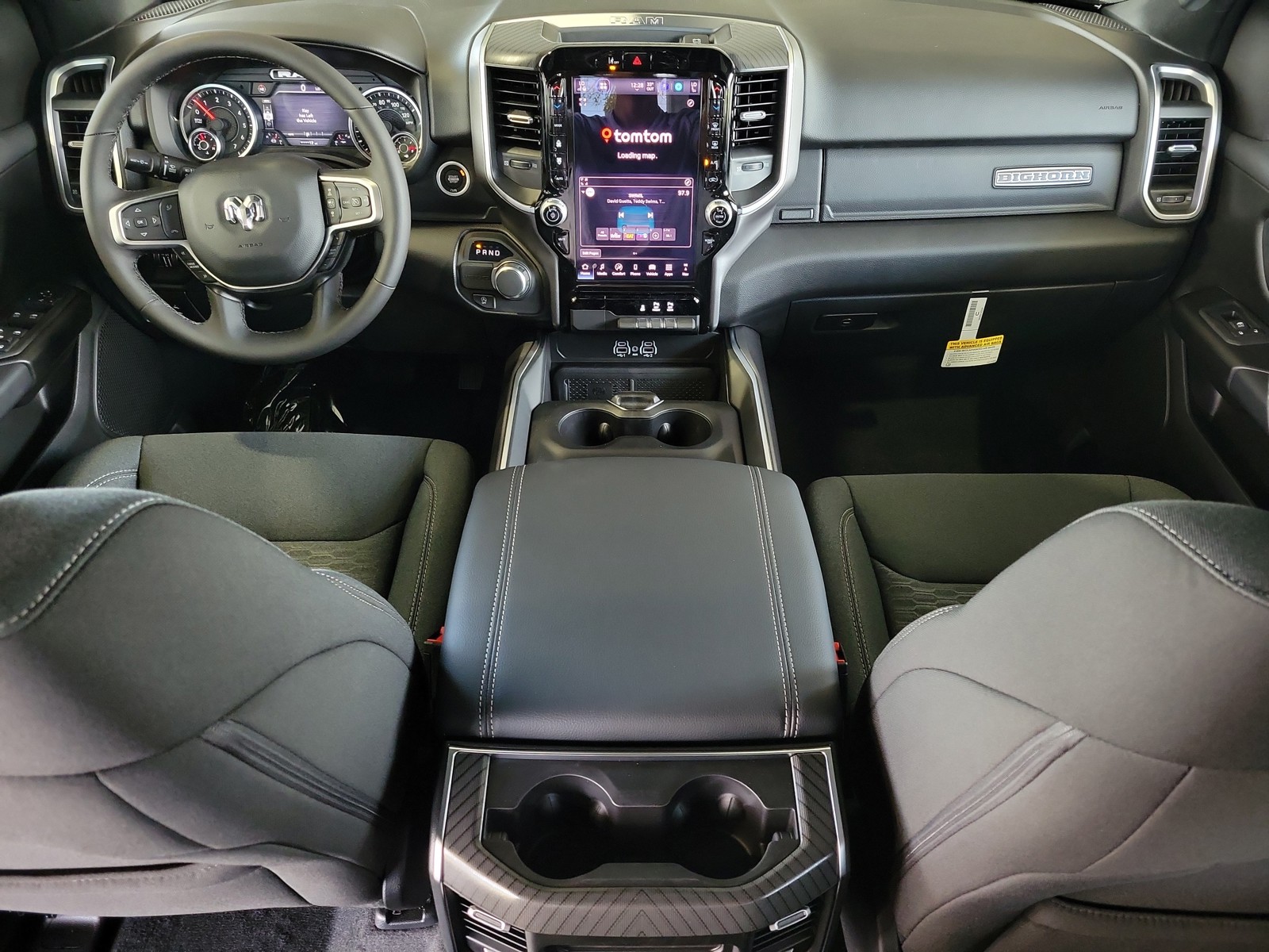 New 2026 Diamond Black Crystal Pearlcoat Ram Big Horn image 12