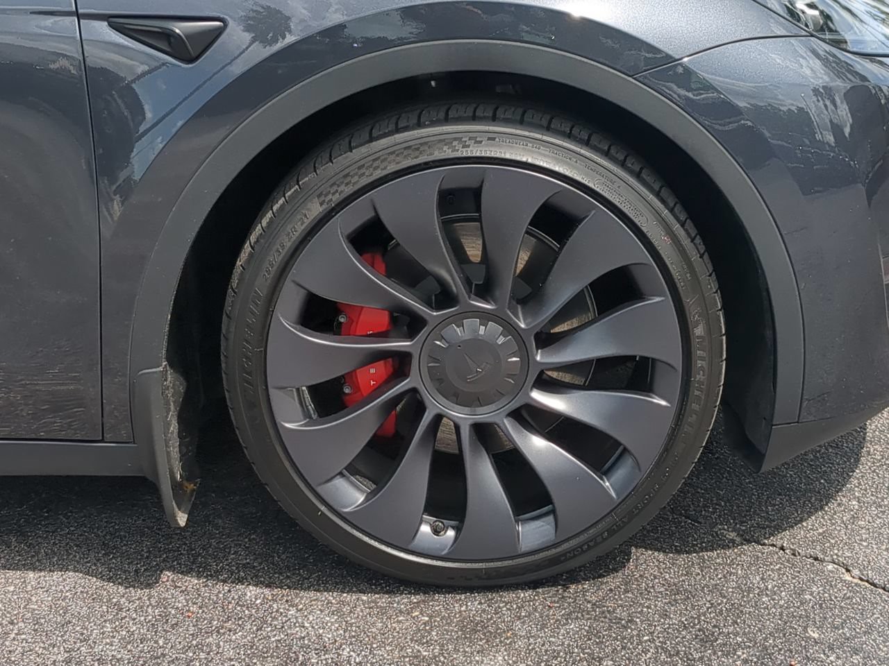 Used 2024 Gray Tesla Performance image 11