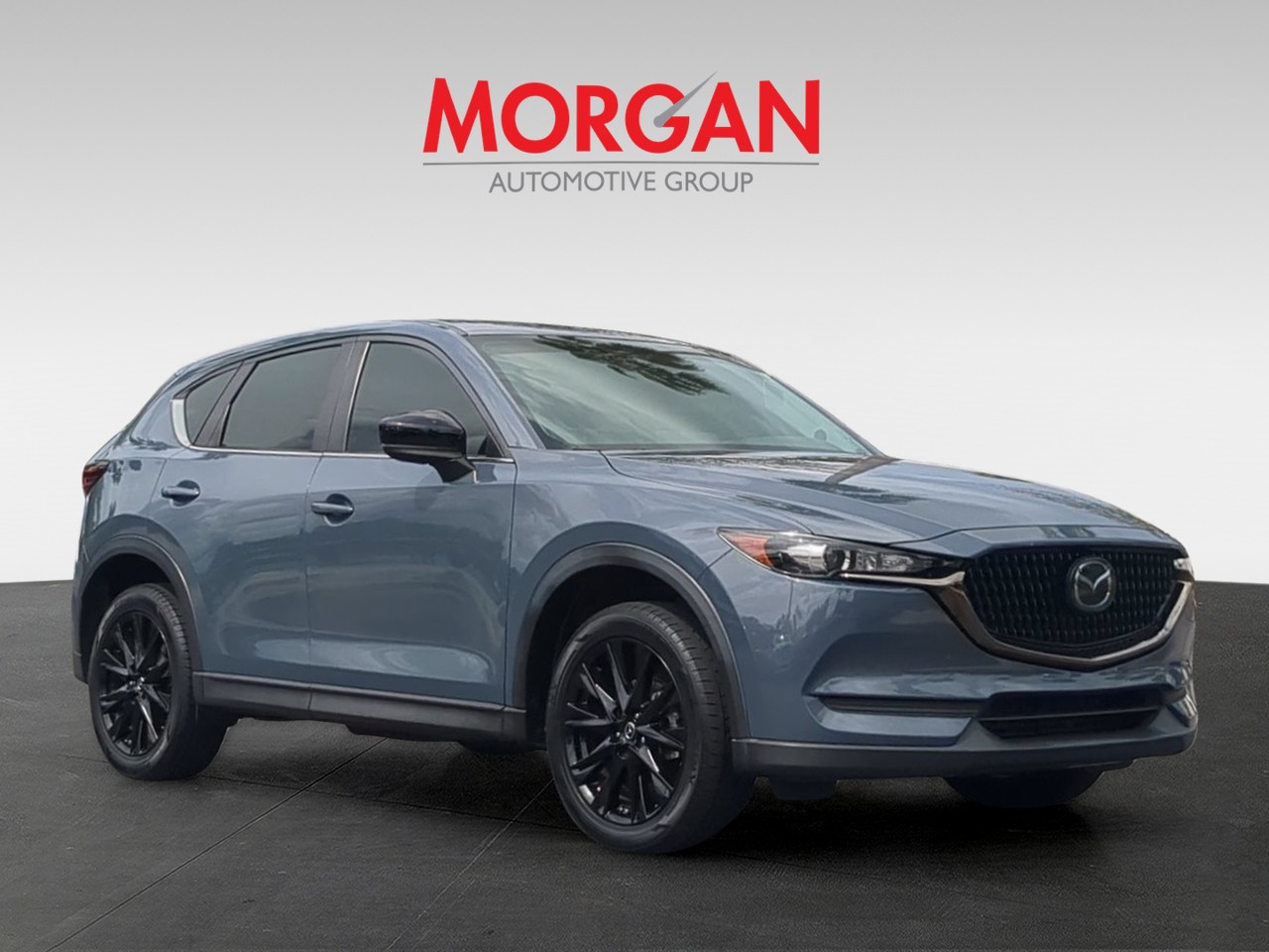 Used 2021 Gray Mazda Carbon Edition image 2