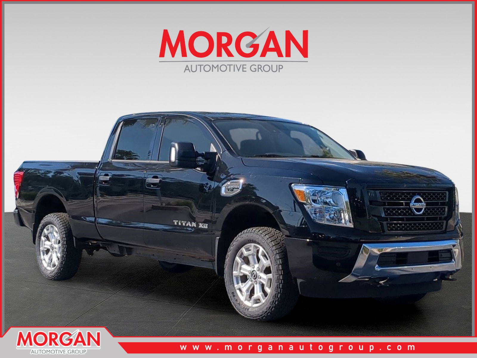 ビクティニ Pre-Owned 2024 Nissan Titan XD SV 4D Crew Cab in #N118101 | Morgan