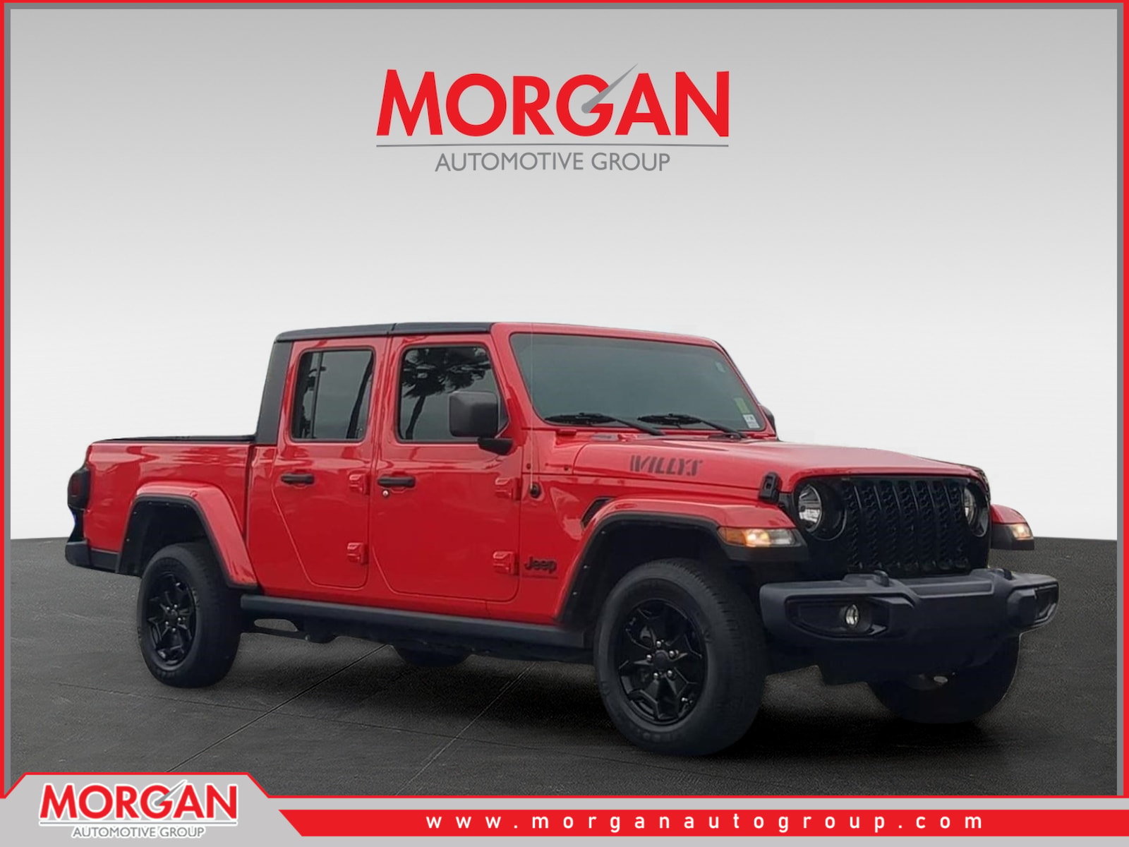 Pre-Owned 2021 Jeep Gladiator Willys 4D Crew Cab in #L590308