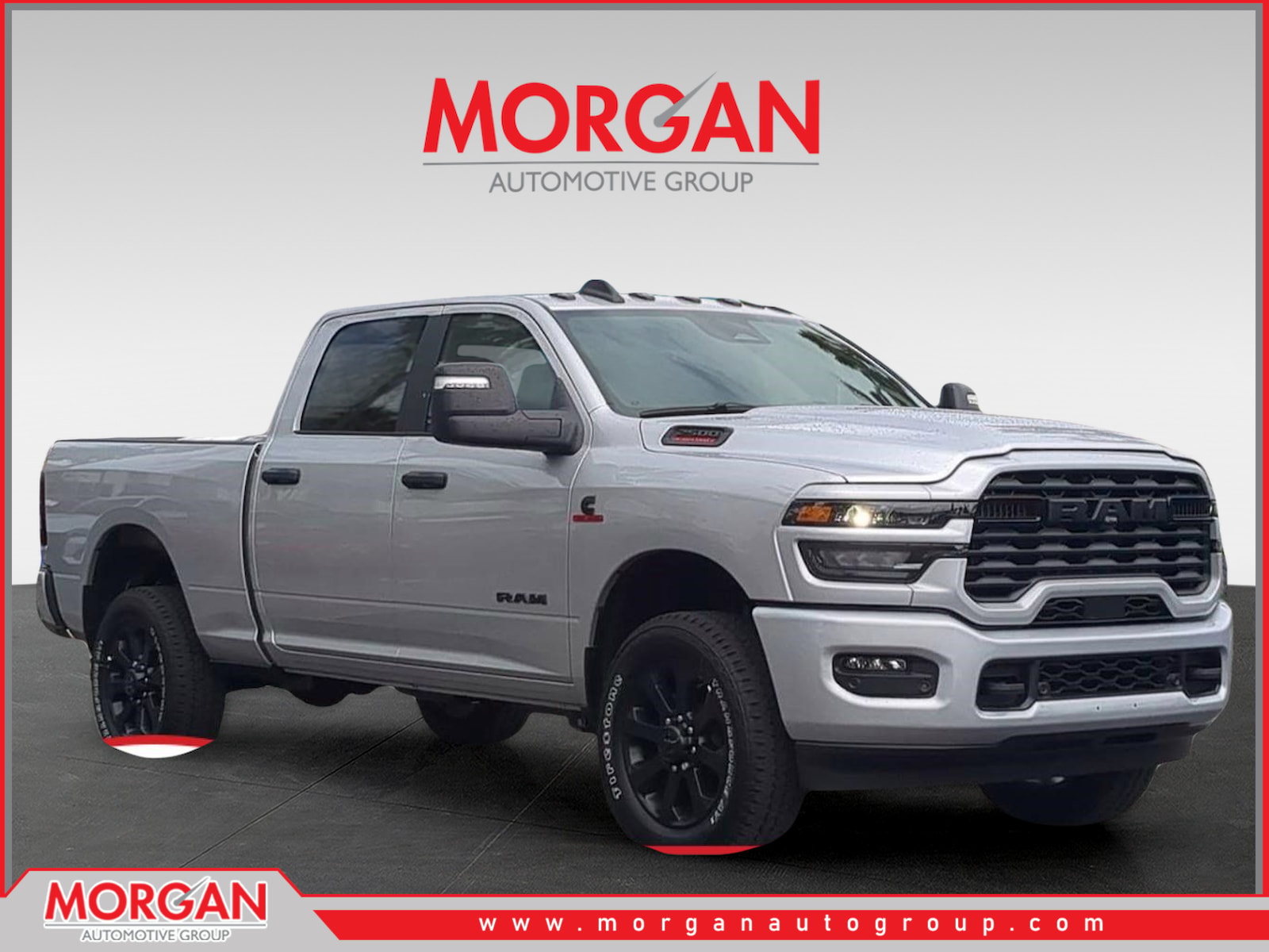 2026 Ram 2500 Big Horn in Silver — front three-quarter view