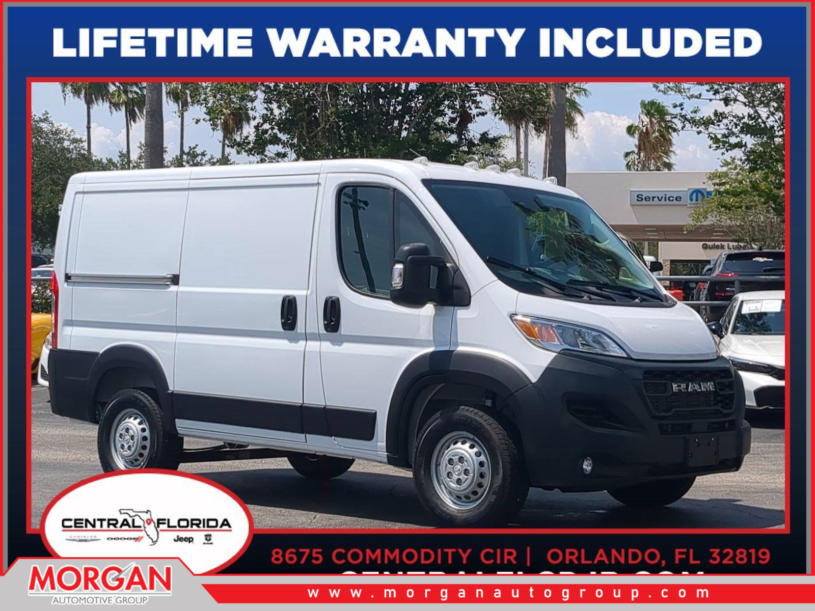 2026 RAM ProMaster Cargo Van Tradesman