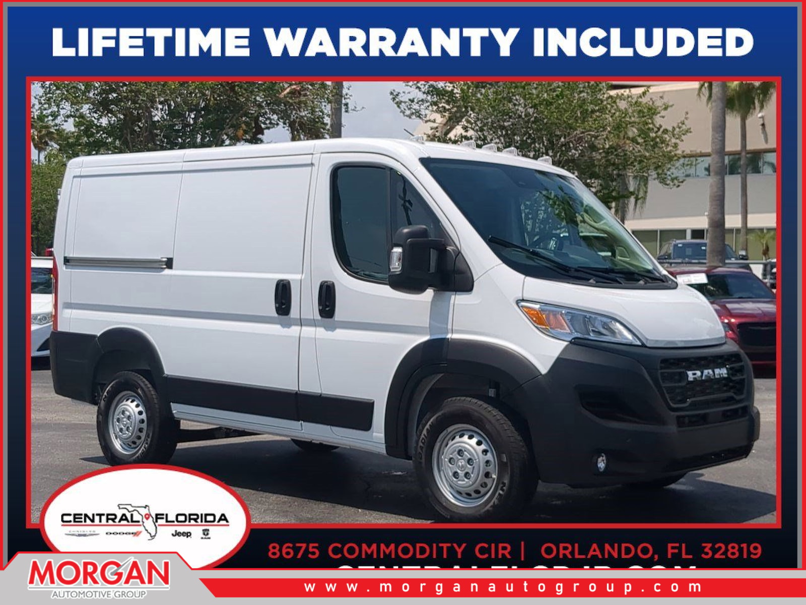 2026 RAM ProMaster Cargo Van Tradesman