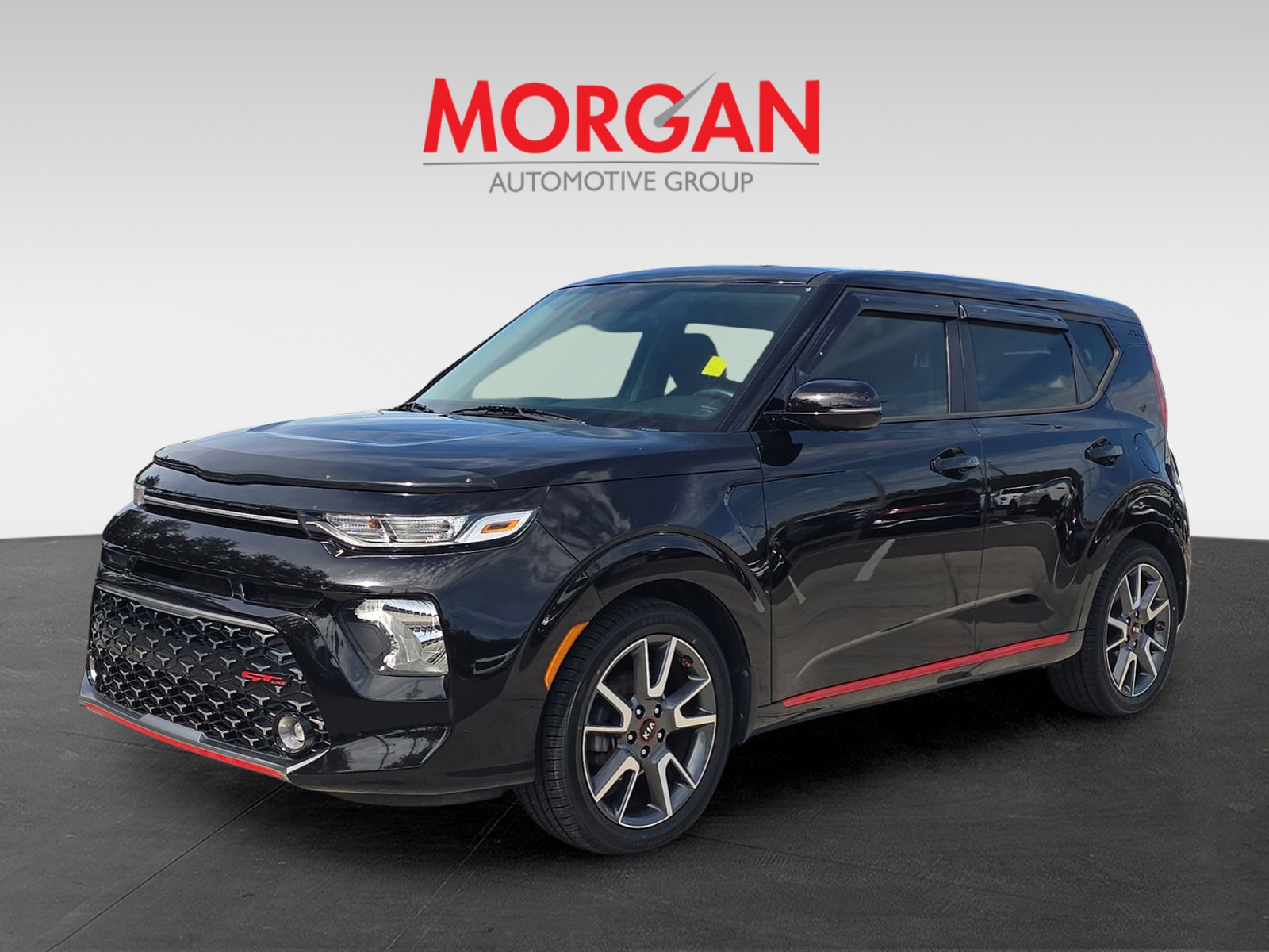 Certified Used 2020 Cherry Black Kia GT-Line image 3