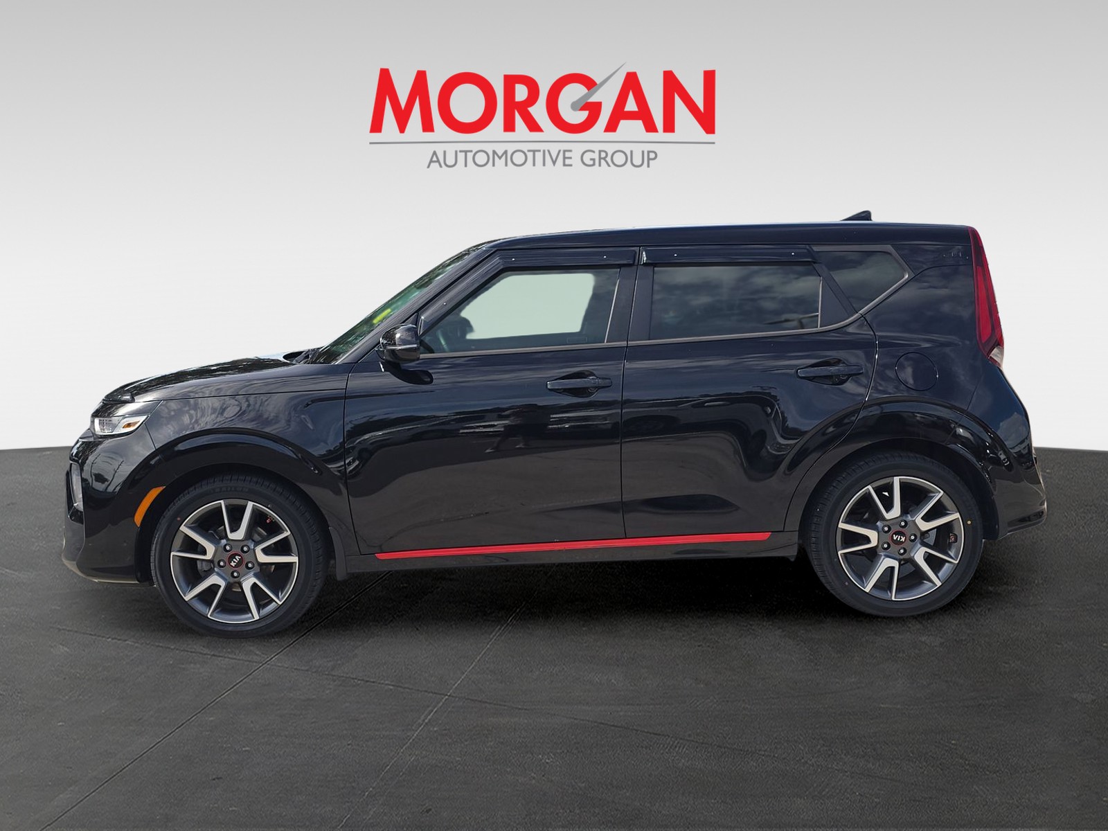 Certified Used 2020 Cherry Black Kia GT-Line image 4