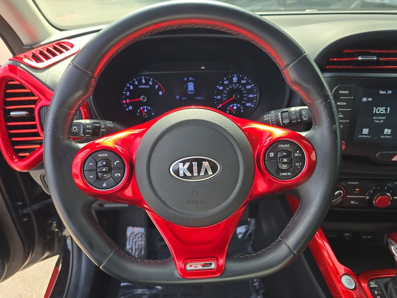 Certified Used 2020 Cherry Black Kia GT-Line image 28
