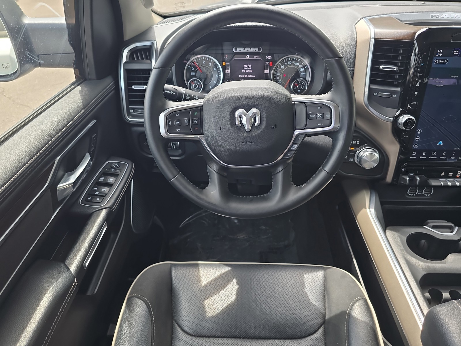 Used 2022 Billet Silver Metallic Clearcoat Ram Laramie image 12