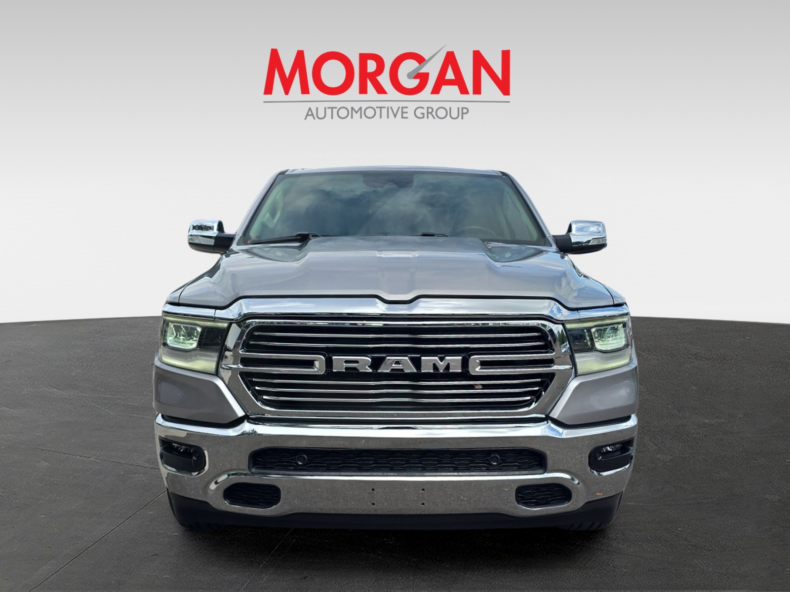 Used 2022 Billet Silver Metallic Clearcoat Ram Laramie image 2