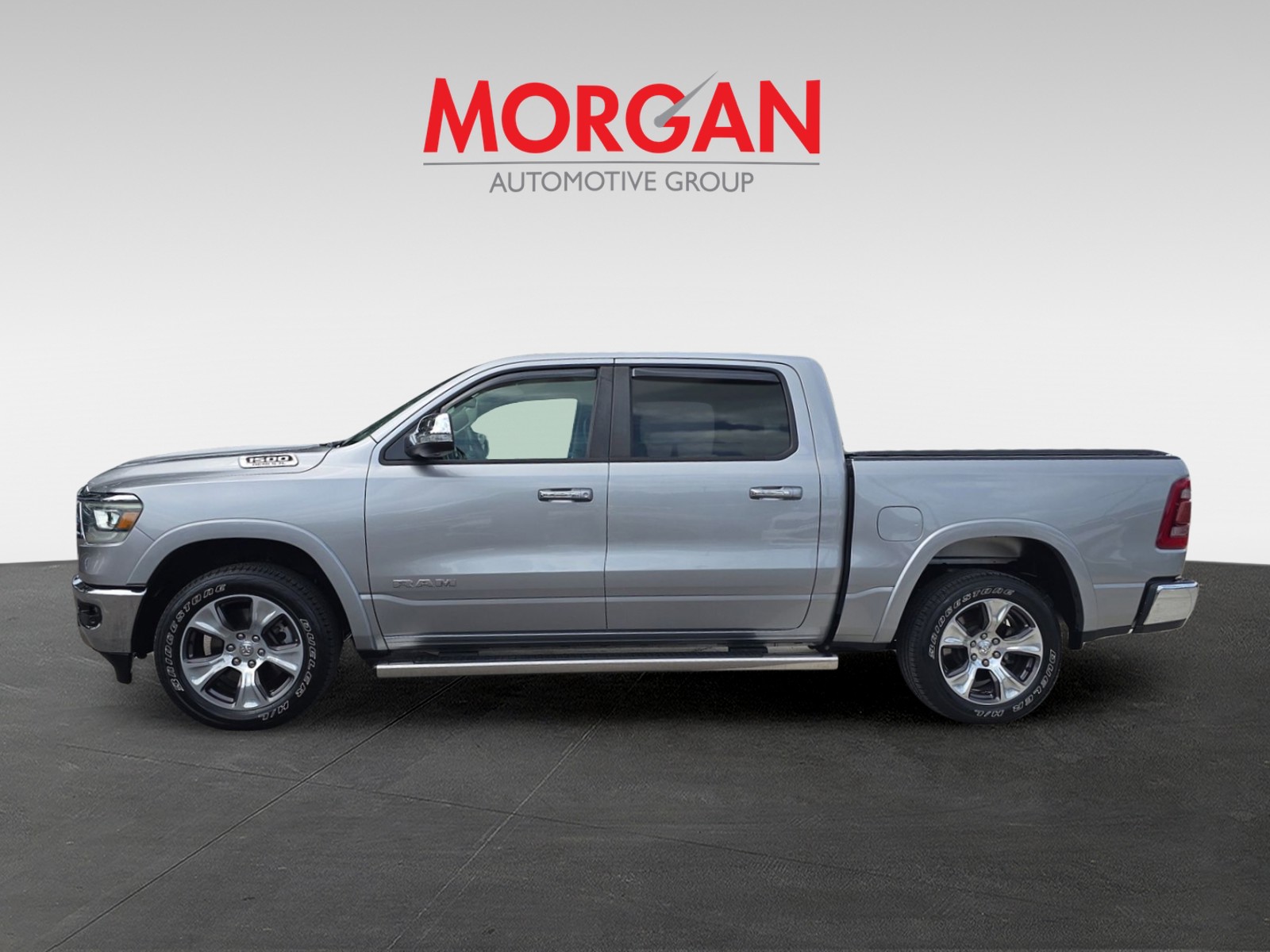 Used 2022 Billet Silver Metallic Clearcoat Ram Laramie image 4