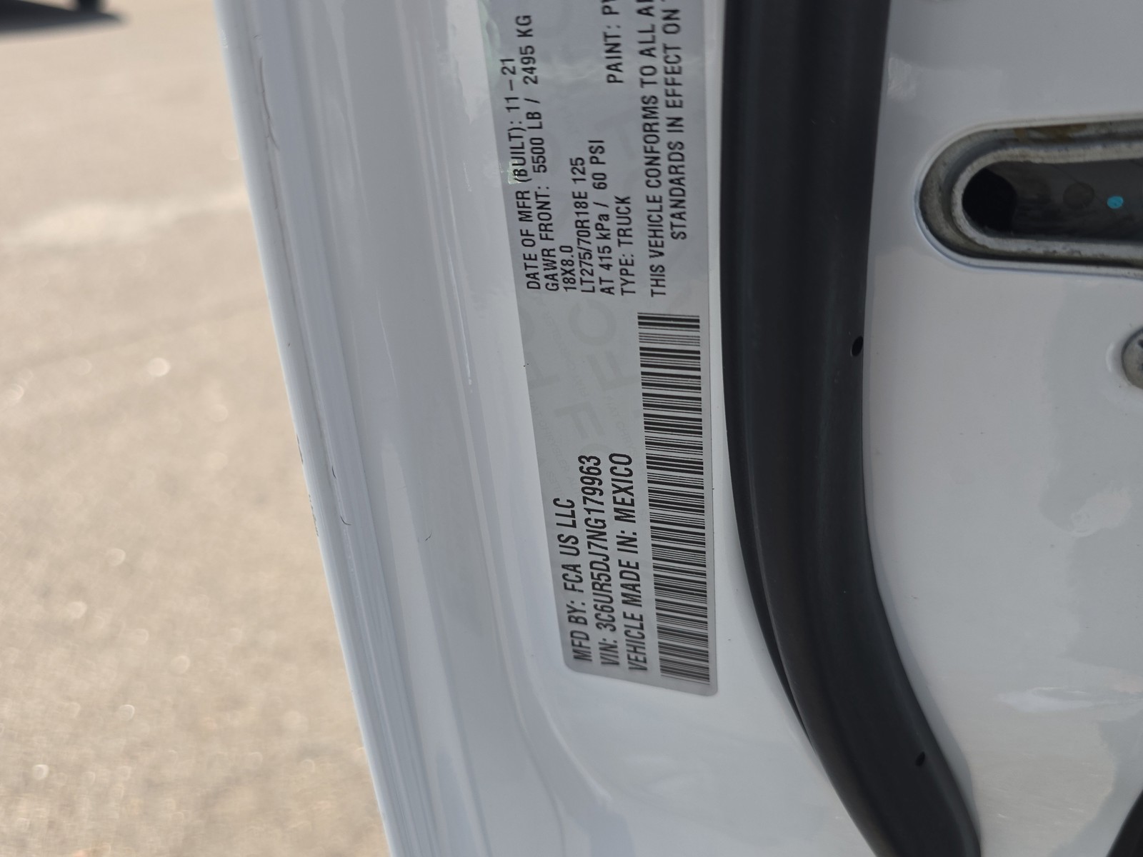 Used 2022 Bright White Clearcoat Ram Big Horn image 33