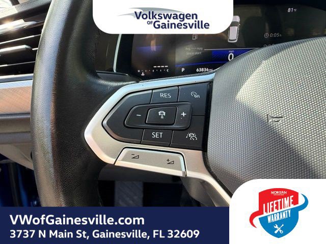 Certified Used 2024 Blue Volkswagen 1.5T SE image 21