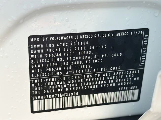 New 2026 Silver Volkswagen 2.0T SE R-Line Black image 42