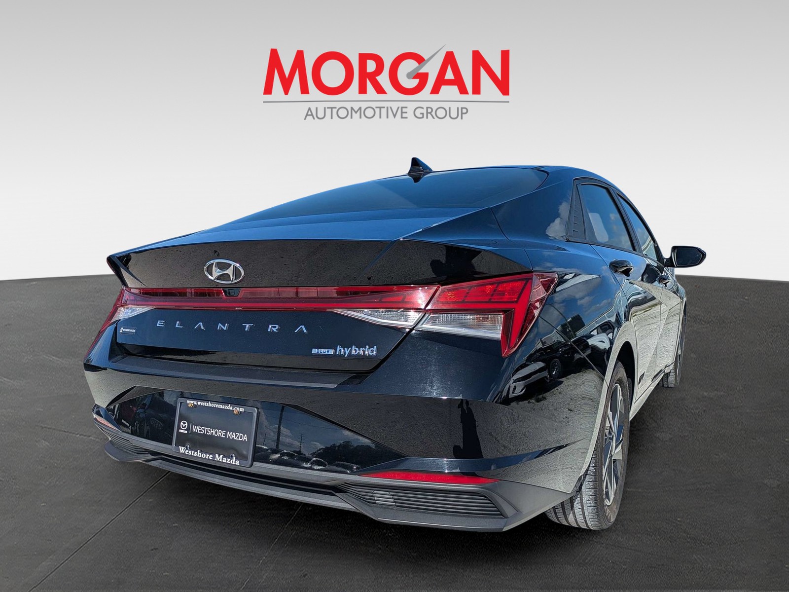 Used 2022 Phantom Black Hyundai Blue image 3