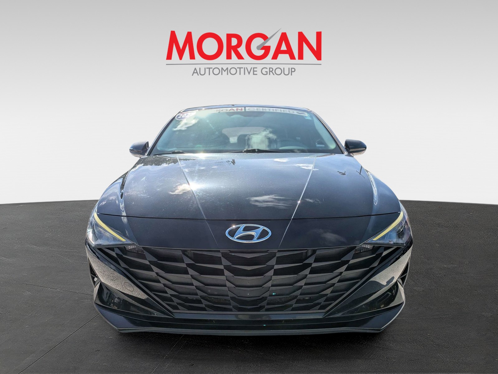 Used 2022 Phantom Black Hyundai Blue image 8