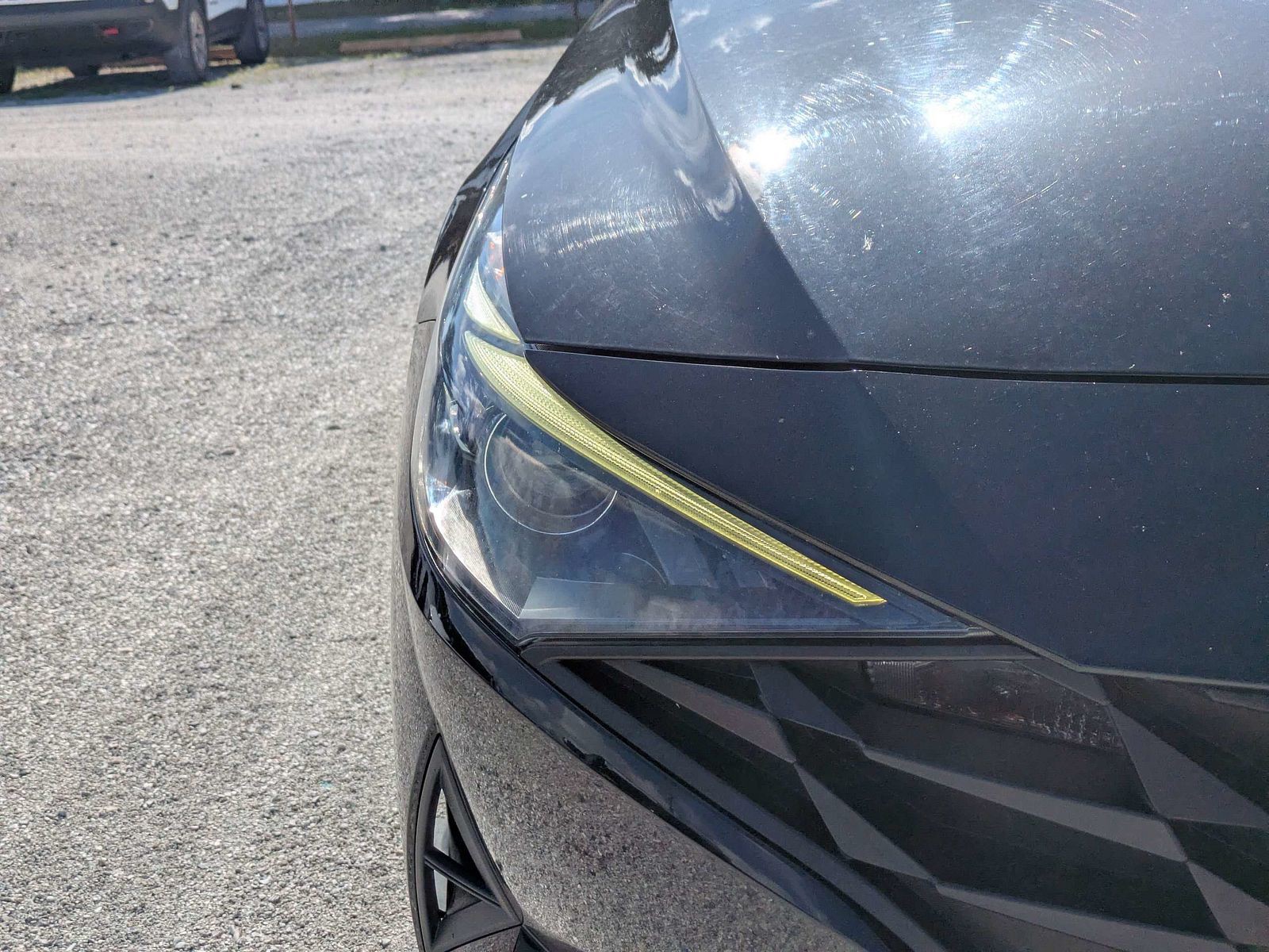 Used 2022 Phantom Black Hyundai Blue image 9