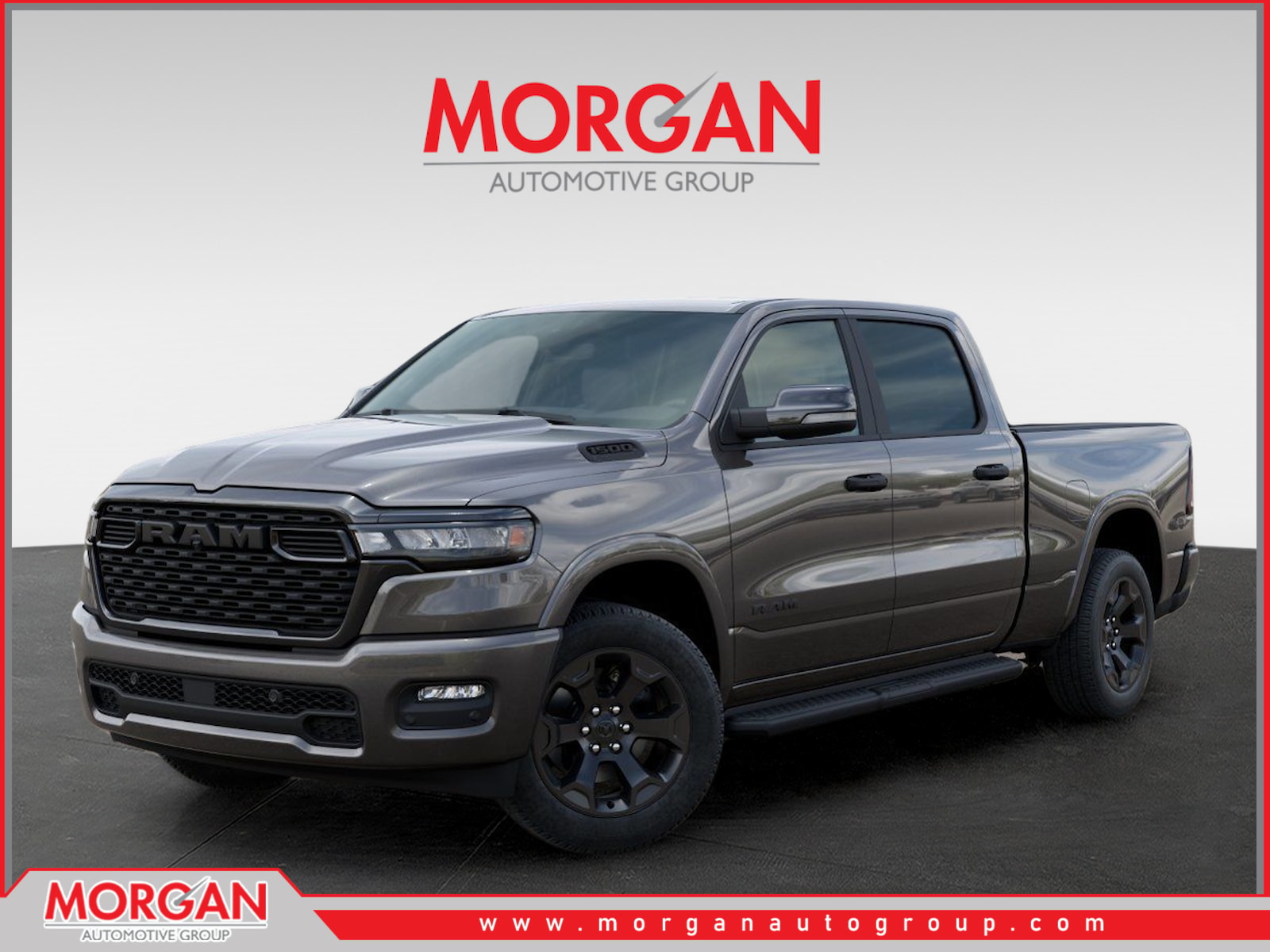 2026 Ram 1500 Big Horn/Lone Star in Gray — front three-quarter view
