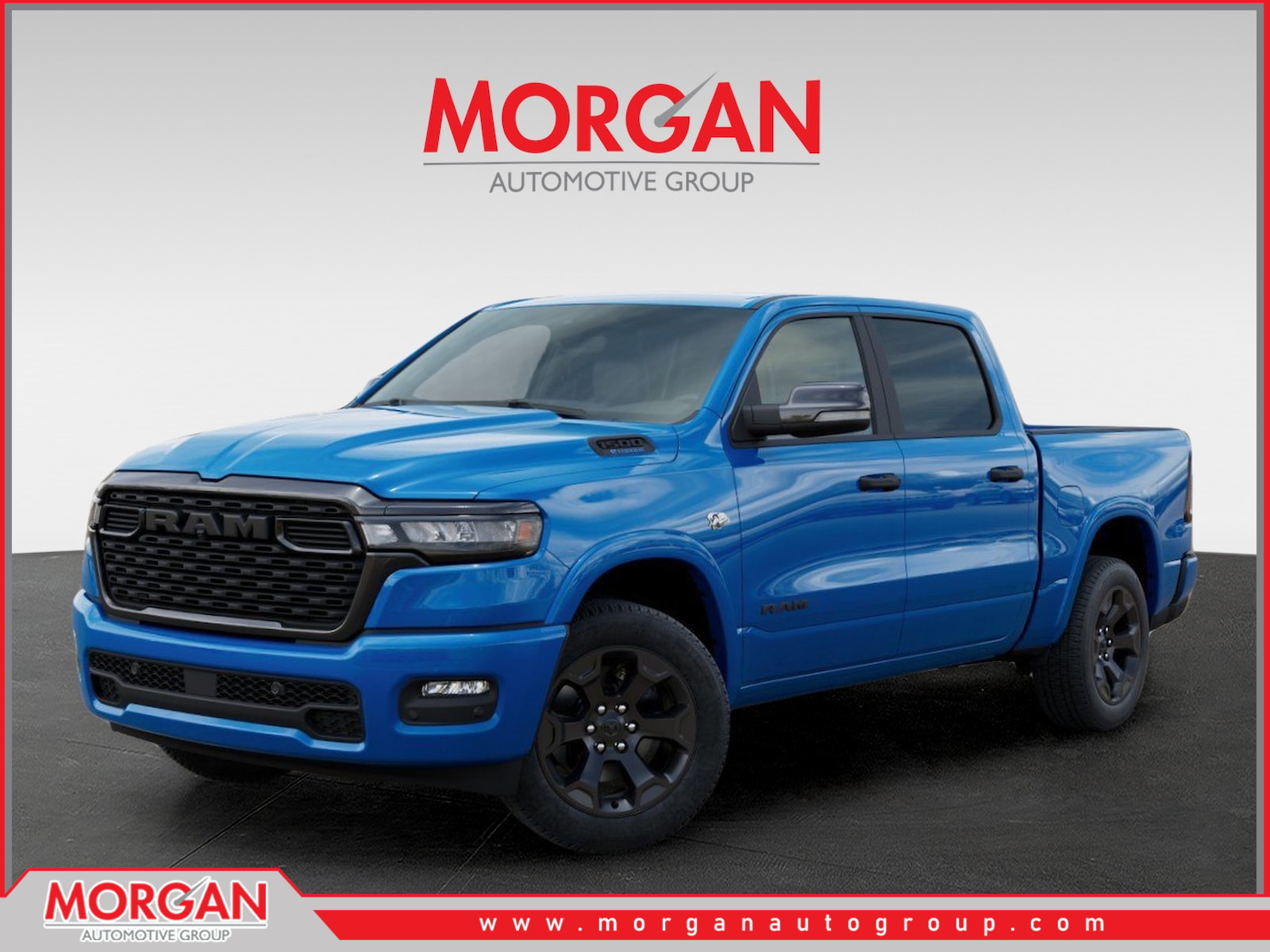 2026 Ram 1500 Big Horn/Lone Star in Blue — front three-quarter view