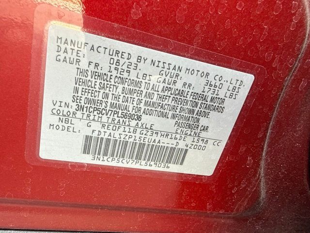 Used 2023 Red Nissan SV image 10