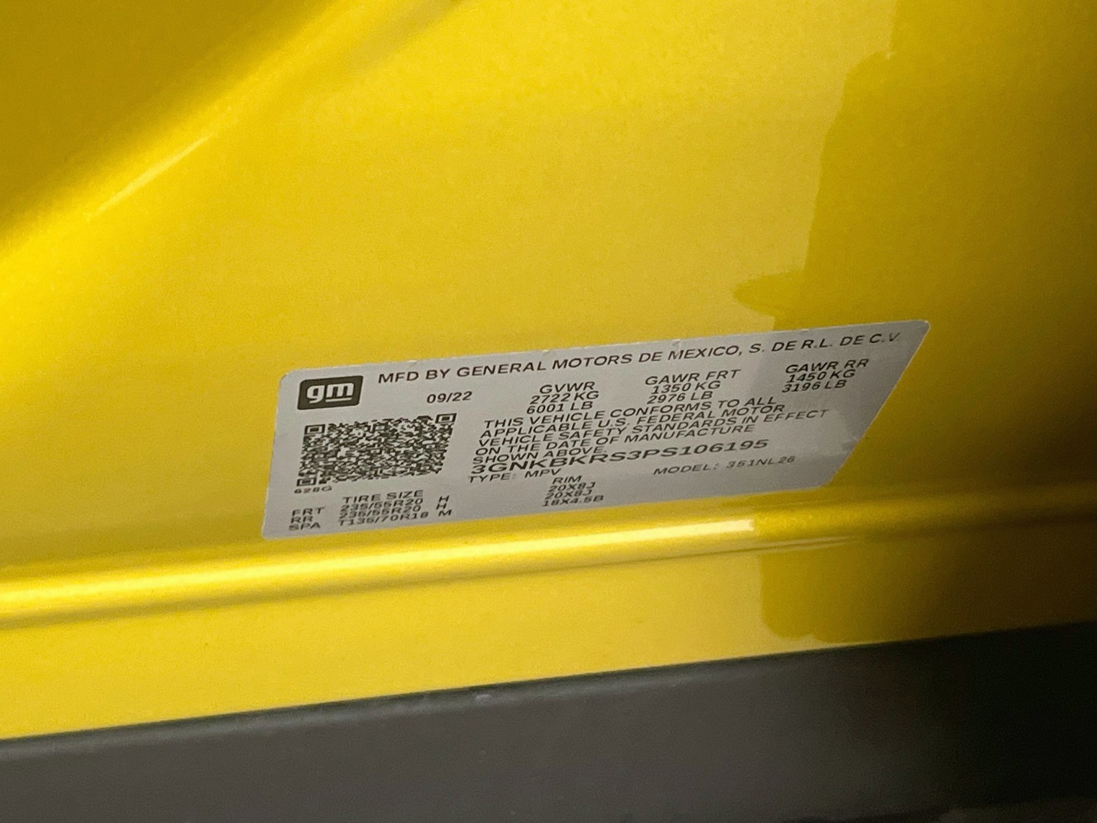 Used 2023 Yellow Chevrolet RS image 24