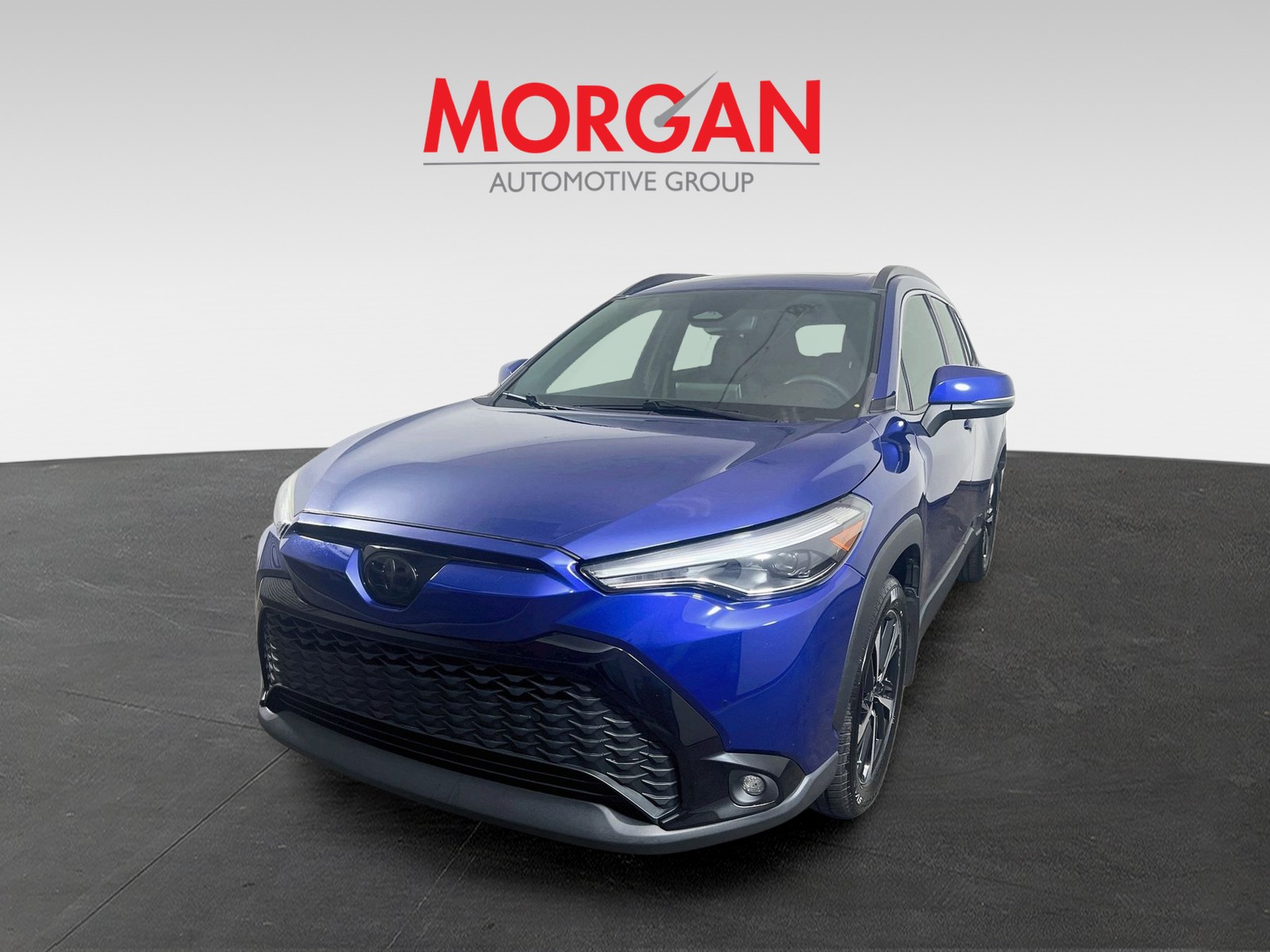 Used 2024 Blue Toyota Hybrid XSE image 3
