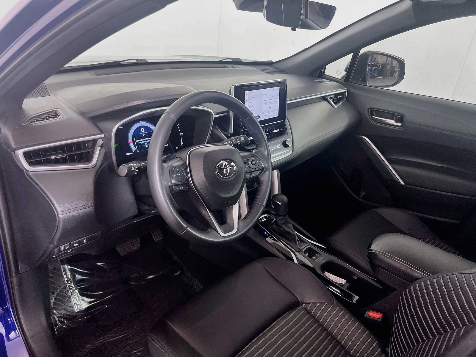 Used 2024 Blue Toyota Hybrid XSE image 6