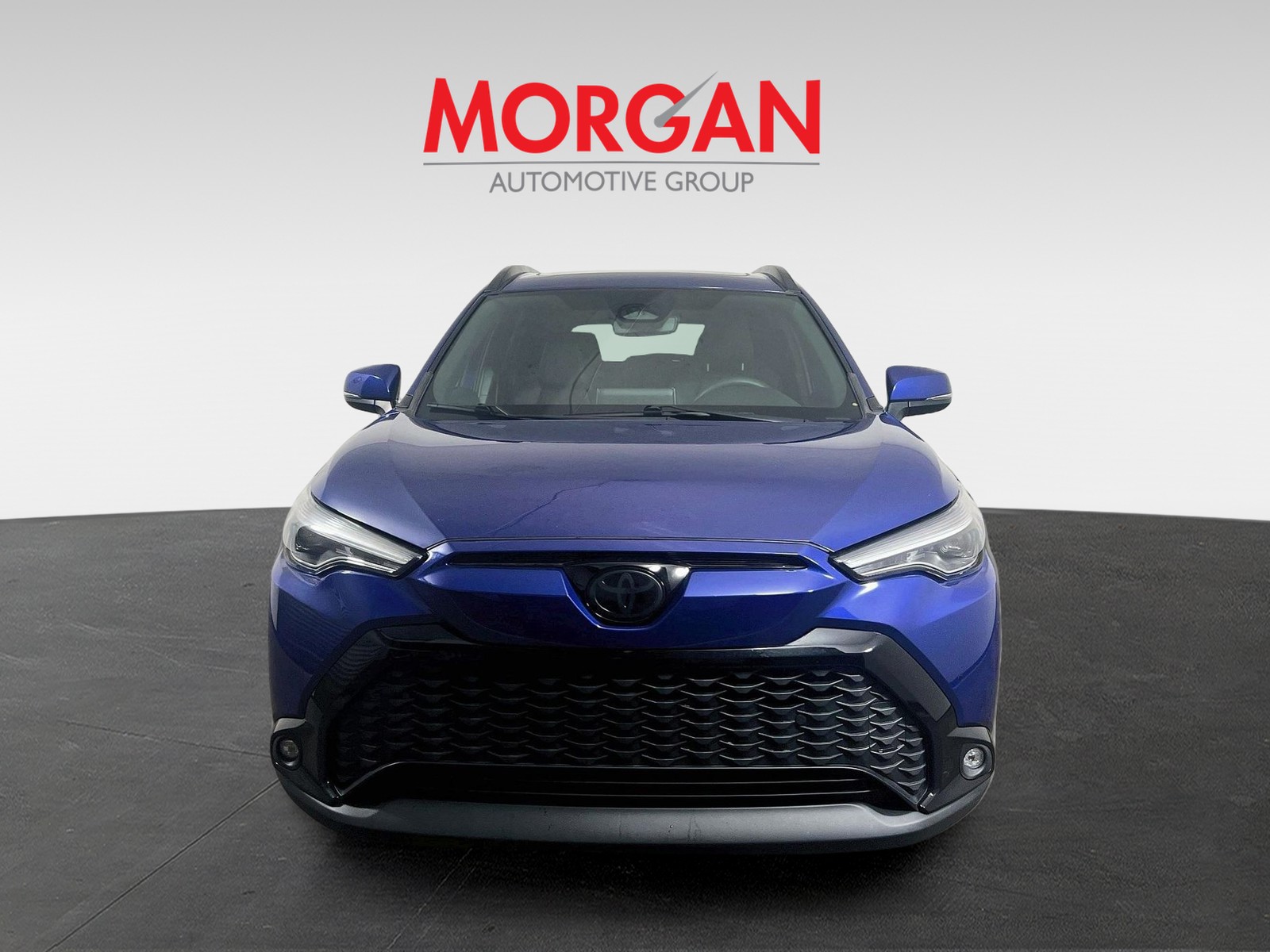 Used 2024 Blue Toyota Hybrid XSE image 2