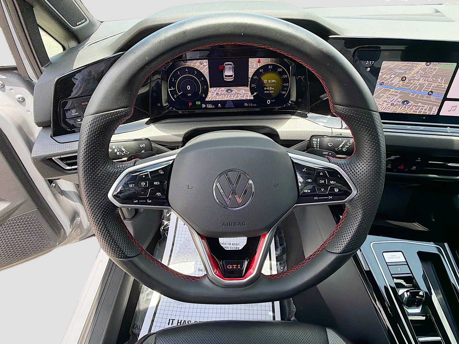 Used 2024 Moonstone Gray Volkswagen SE image 38