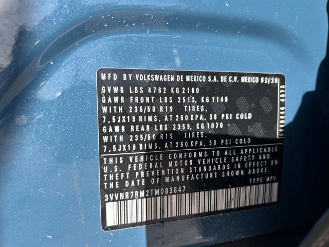 Used 2026 Monterey Blue Pearl Volkswagen SE image 22
