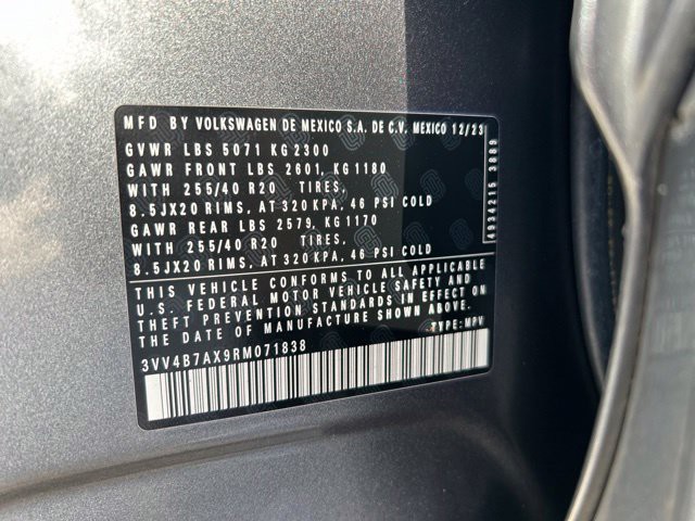 Used 2024 Platinum Gray Metallic Volkswagen SEL R-Line image 22