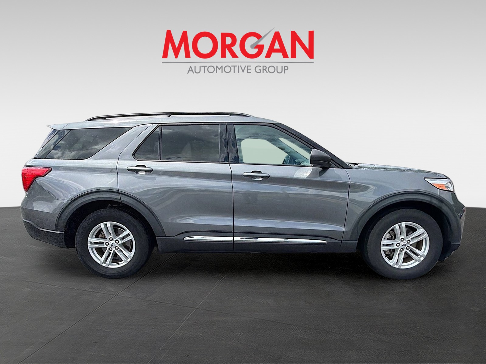 Used 2021 Gray Metallic Ford XLT image 2