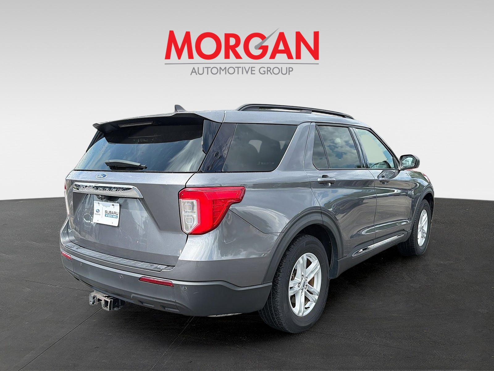 Used 2021 Gray Metallic Ford XLT image 3