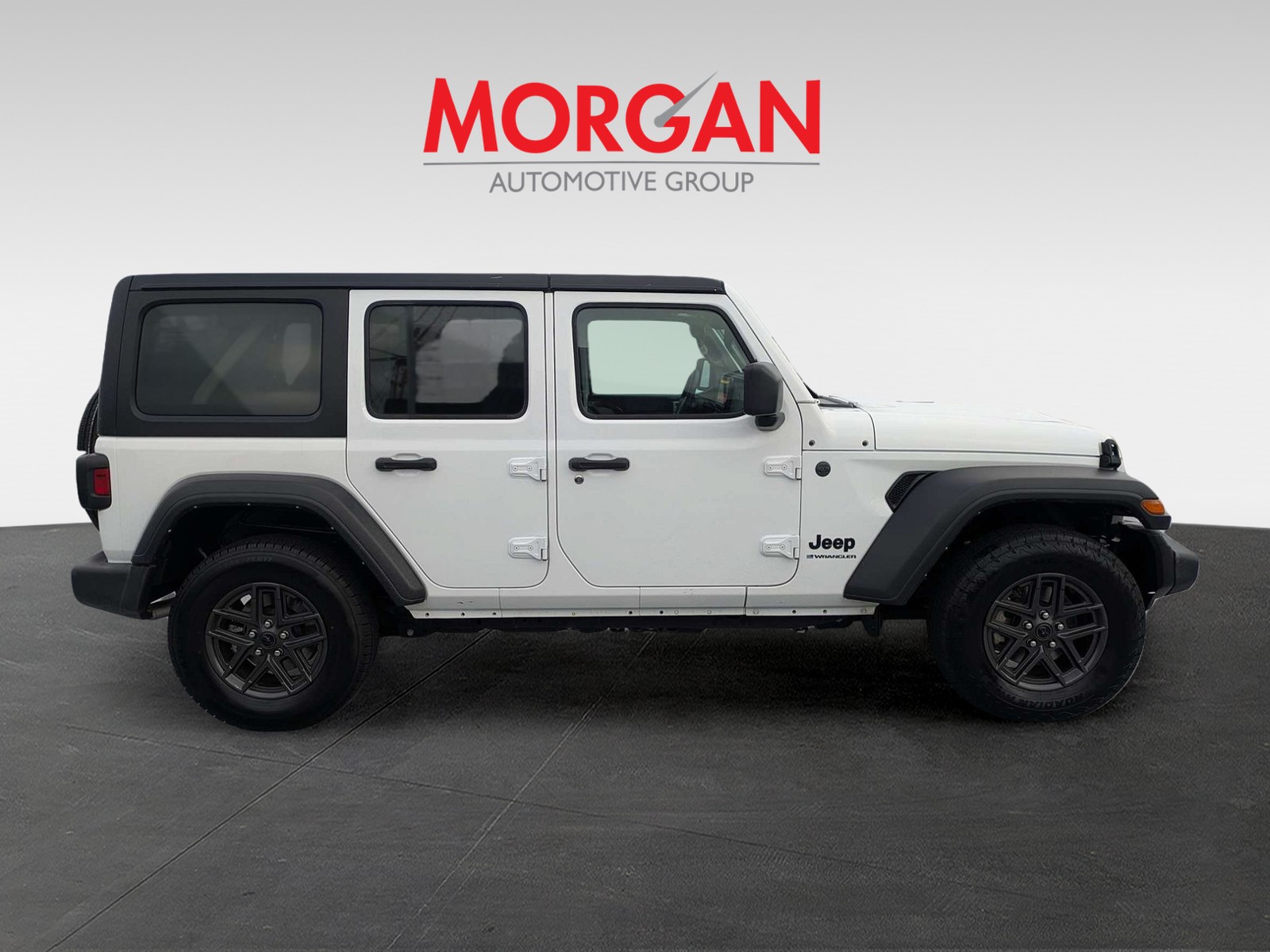 Certified Used 2024 White Jeep Sport S image 2