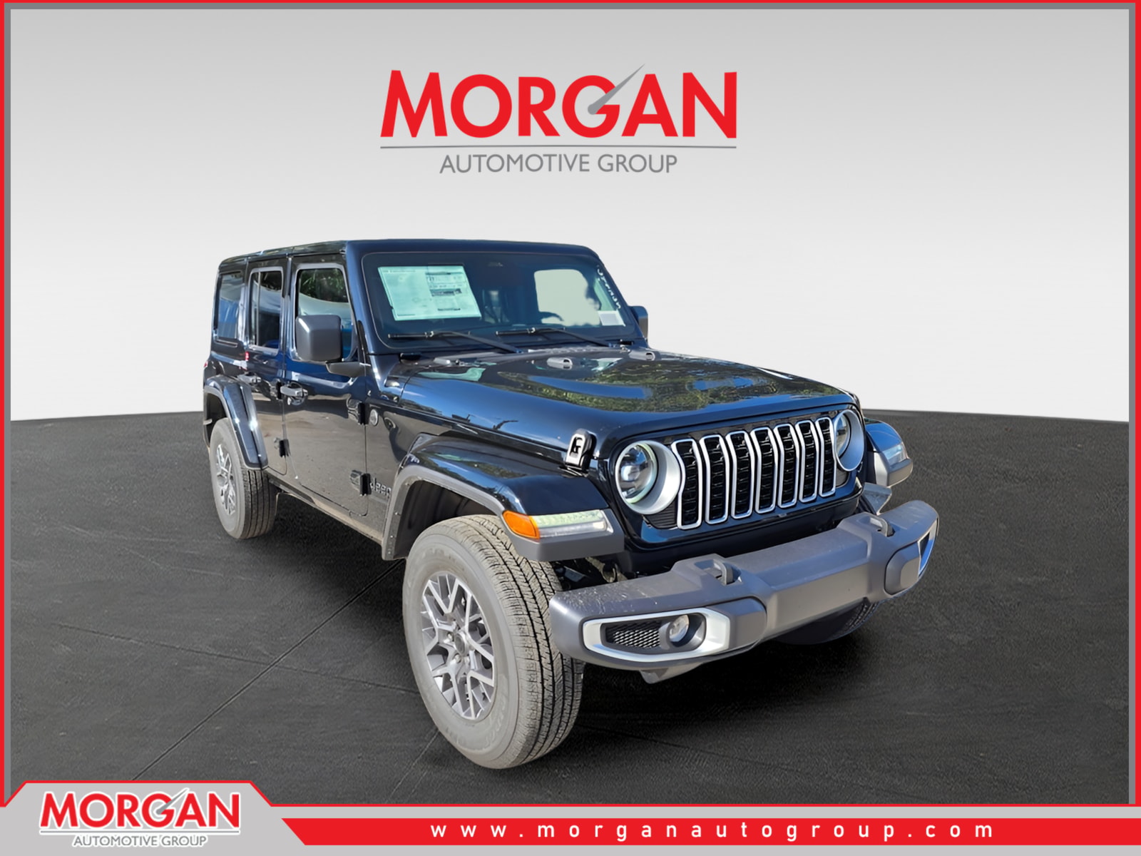 New 2025 Jeep Wrangler Sahara 4D Sport Utility in #W649365