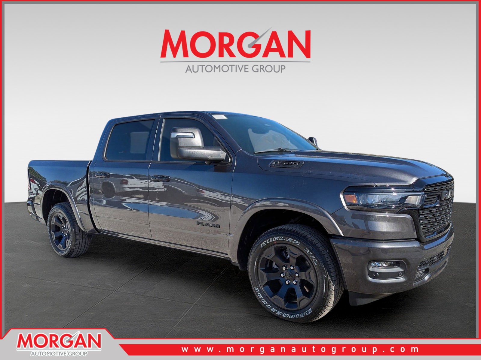 2026 Ram 1500 Big Horn/Lone Star in Gray — front three-quarter view
