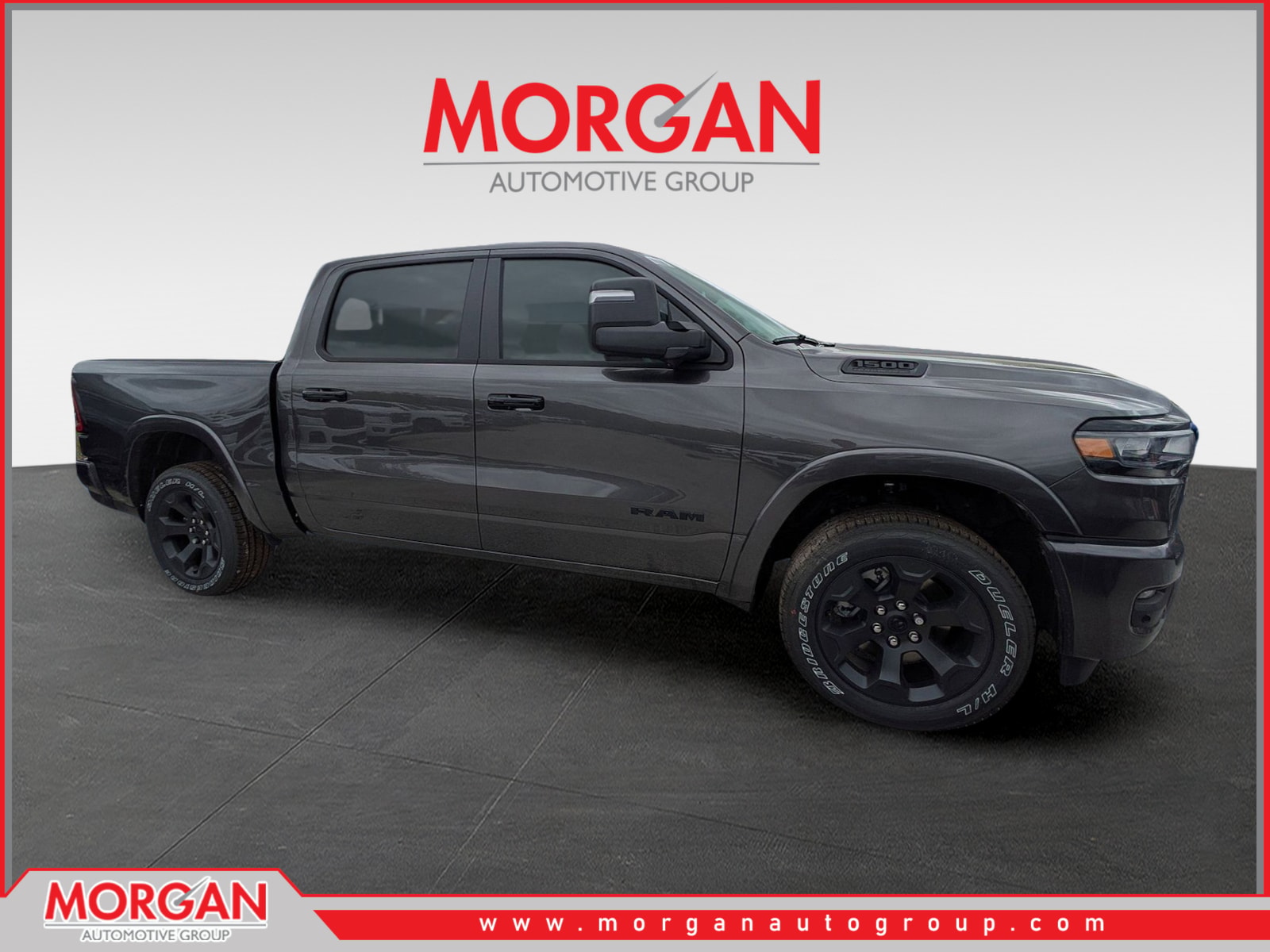 2026 Ram 1500 Big Horn/Lone Star in Gray — front three-quarter view