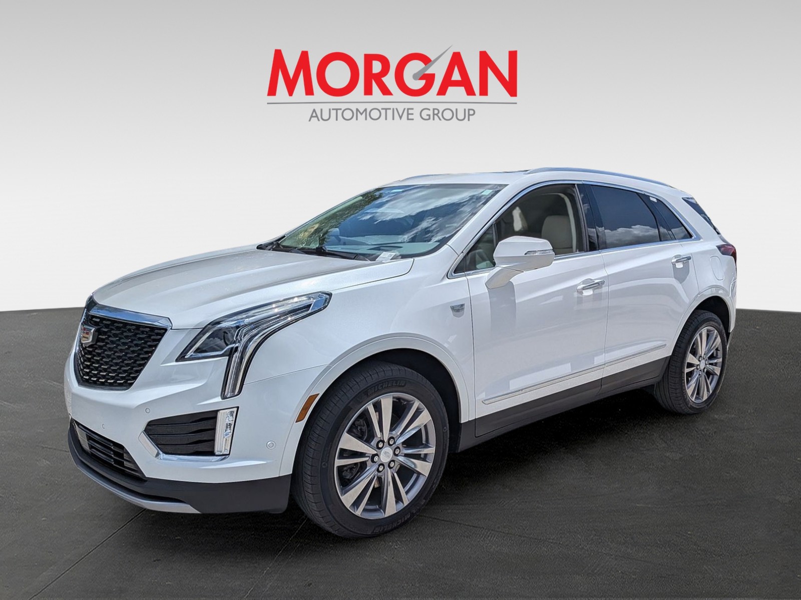 Used 2024 Crystal White Tricoat Cadillac FWD Premium Luxury image 8