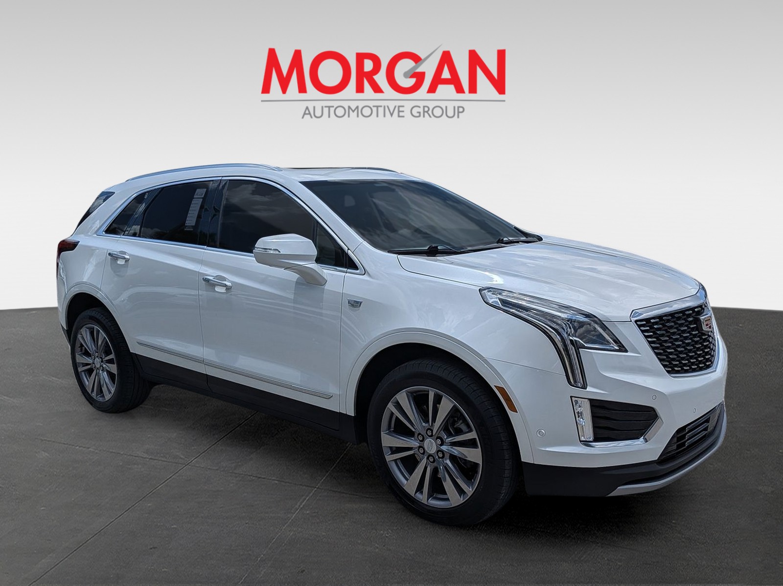 Used 2024 Crystal White Tricoat Cadillac FWD Premium Luxury image 2
