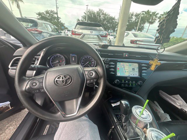 Used 2020 Predawn Gray Mica Toyota LE image 2