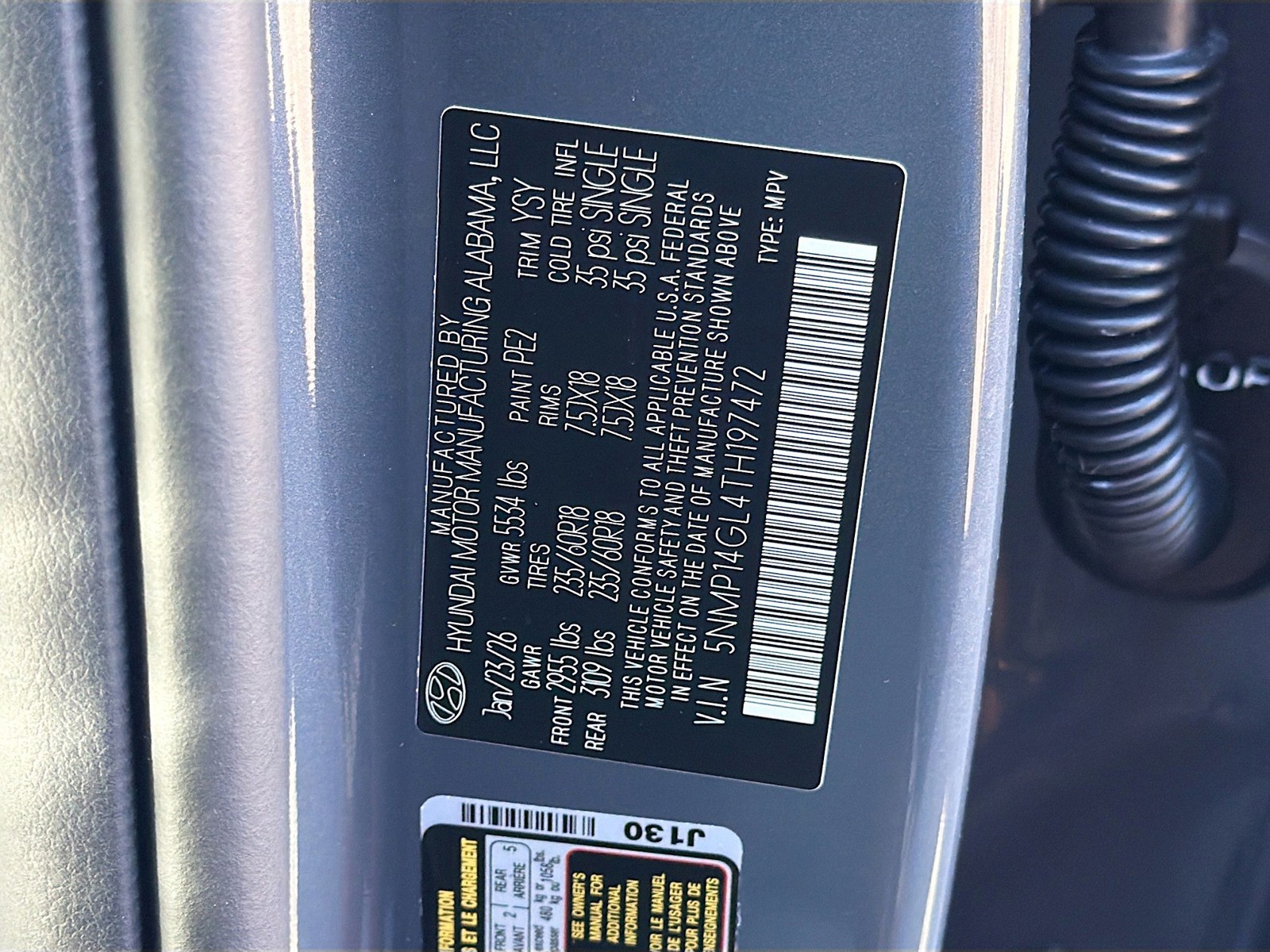 New 2026 Ecotronic Gray Hyundai SE image 36