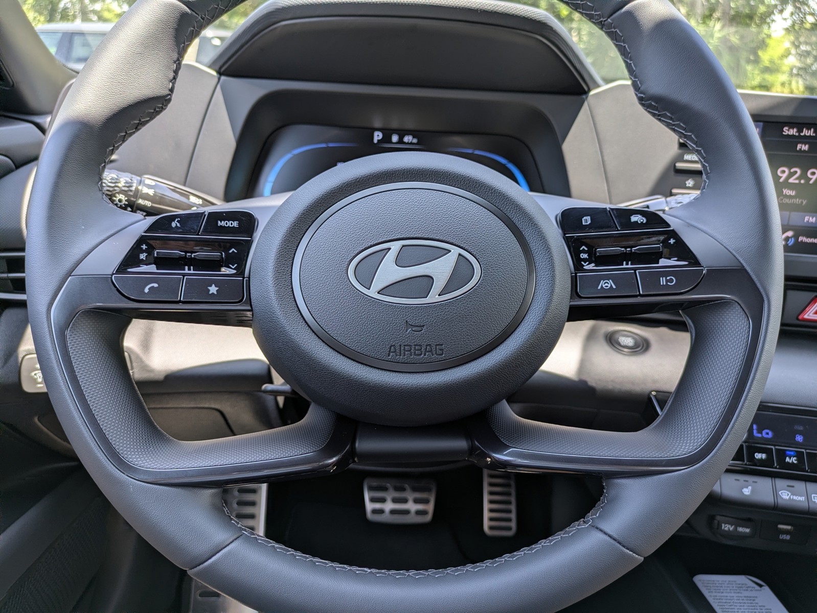 New 2026 Amazon Gray Hyundai SEL Sport Plus image 22